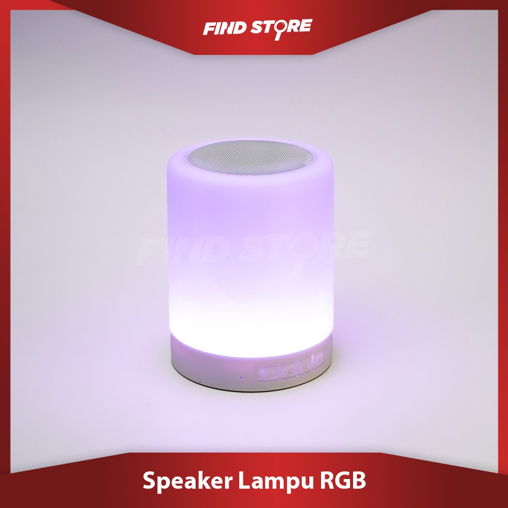 Speaker Bluetooth Night Lamp Smart Touch RGB