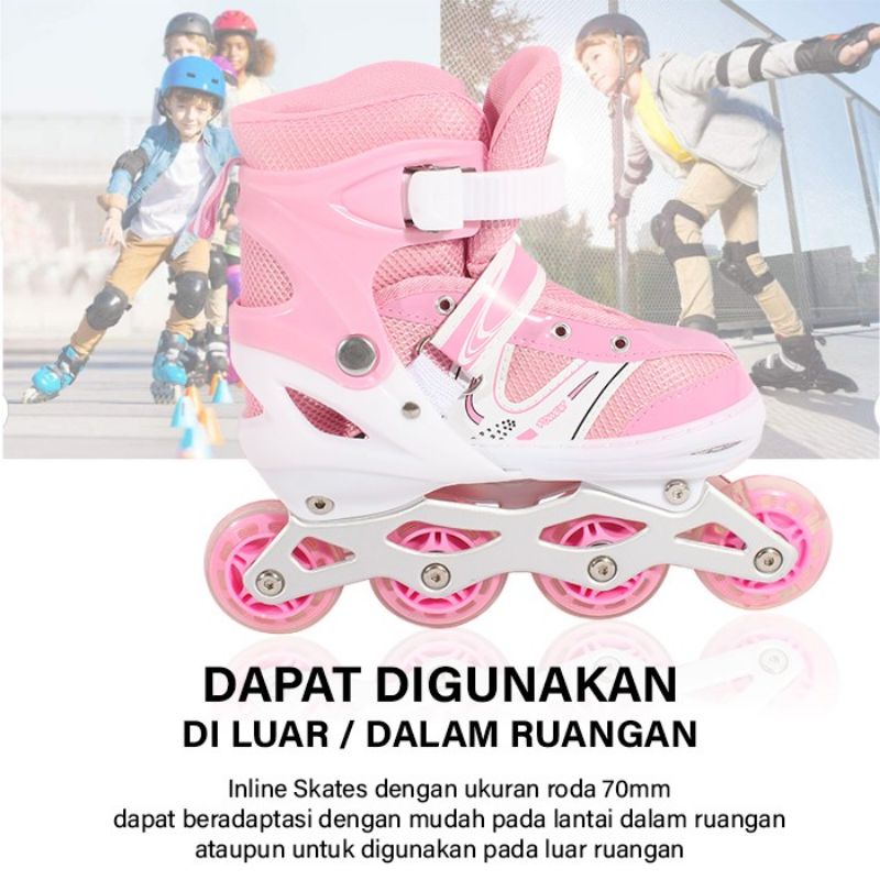 Sepatu Roda Bajaj Anak Power Sepatu Roda Bajaj Free Kunci Dan Baut Set