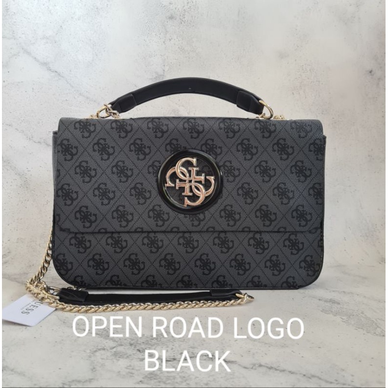 READY STOCK Tas open road logo black logo brown convertible tas kerja tas ngemall viral