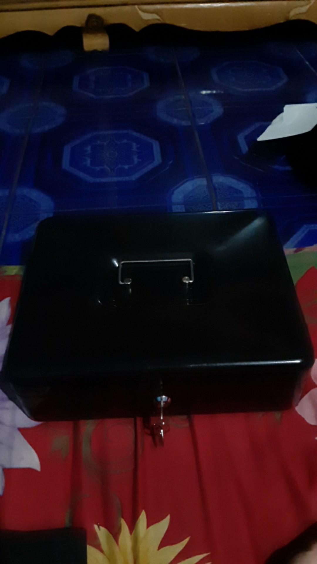 Brankas 30cm Kotak Uang Cash Box Mini Perhiasan