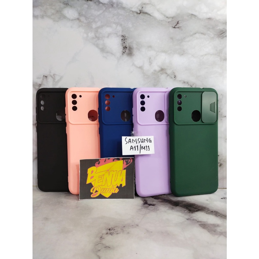 CASE INFINIX HOT 11 - CASE SLIDE MACARON INFINIX HOT 11 PELINDUNG KAMERA - BD