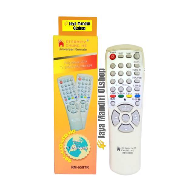 Remot TV Samsung Tabung Flat Slim Universal / Remote TV Samsung Tabung Multi Serbaguna