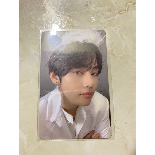 photocard pc taehyung bts mots 7 versi 1