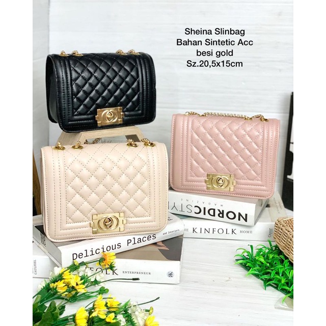Sheina Slingbag | Tas Selempang Wanita | Tas Wanita Murah | Tas Kekinian