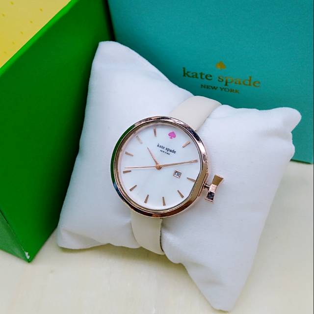 Jam tangan wanita kate spade tali rubber
