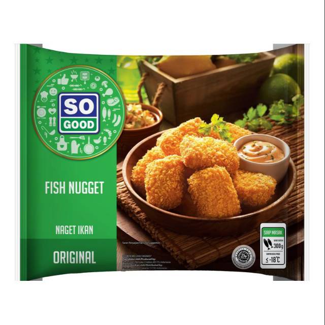 

So Good Fish Nugget 300gr