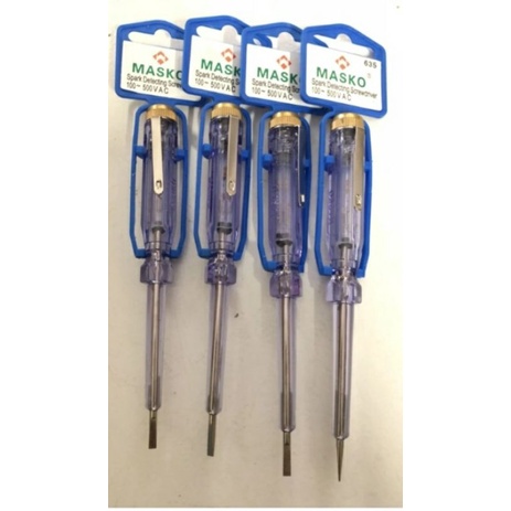 Obeng Listrik/Tespen masko 635 (-)/Test Listrik