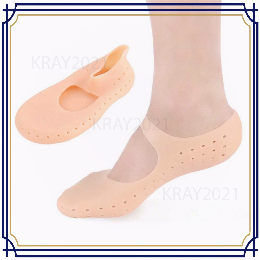 Kaos Kaki Sepatu Shock Absorb Silicone Gel Anti Slip 2PCS - HL842