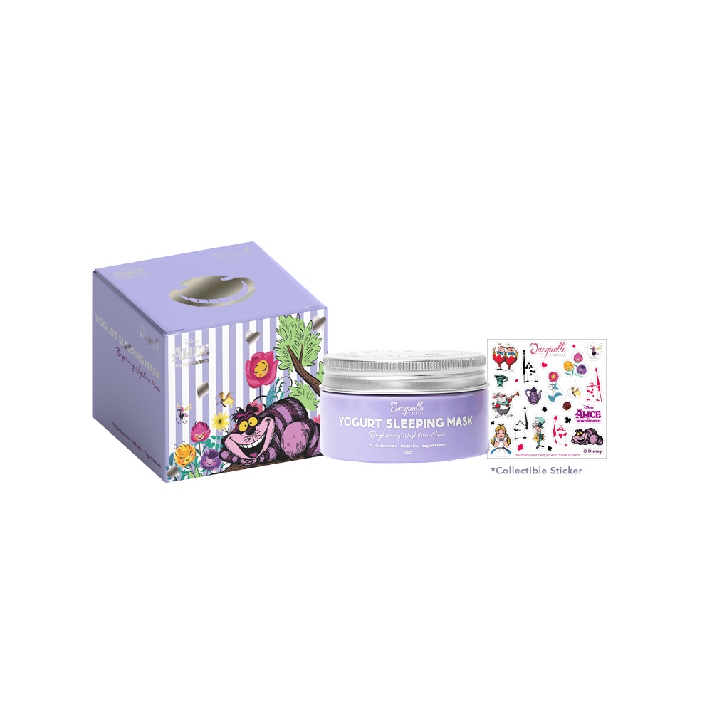 Jacquelle Yogurt Sleeping Mask / Moisturizer (Probiotic) Disney Edition Jacquele Jac quelle quele