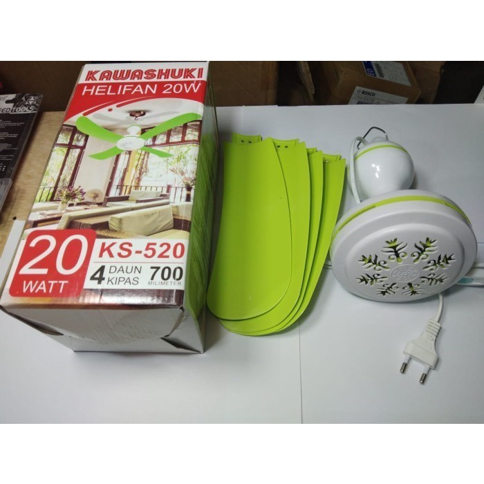 JKM KIPAS ANGIN GANTUNG BALING 4 KAWASHUKI 20 W / KIPAS ANGIN PLAFON Kualitas Terbaik
