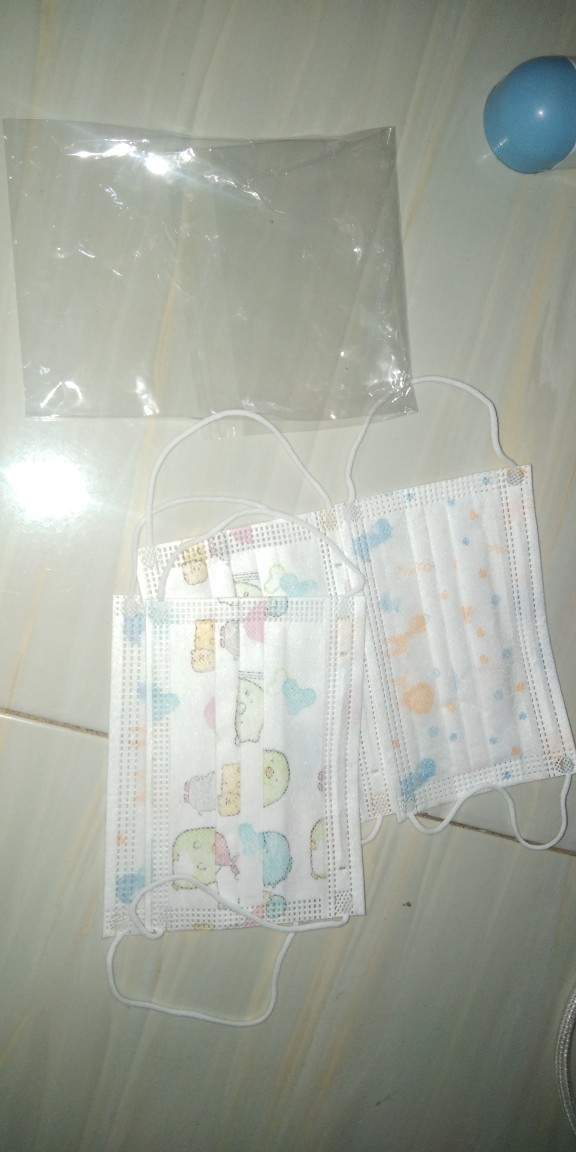 Masker Anak 3 Ply Animal / Sumikko Gurashi (harga Per Pcs)