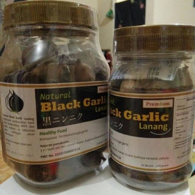 

JUAL BLACK GARLIC LANANG PREMIUM UKURAN 100 GRAM