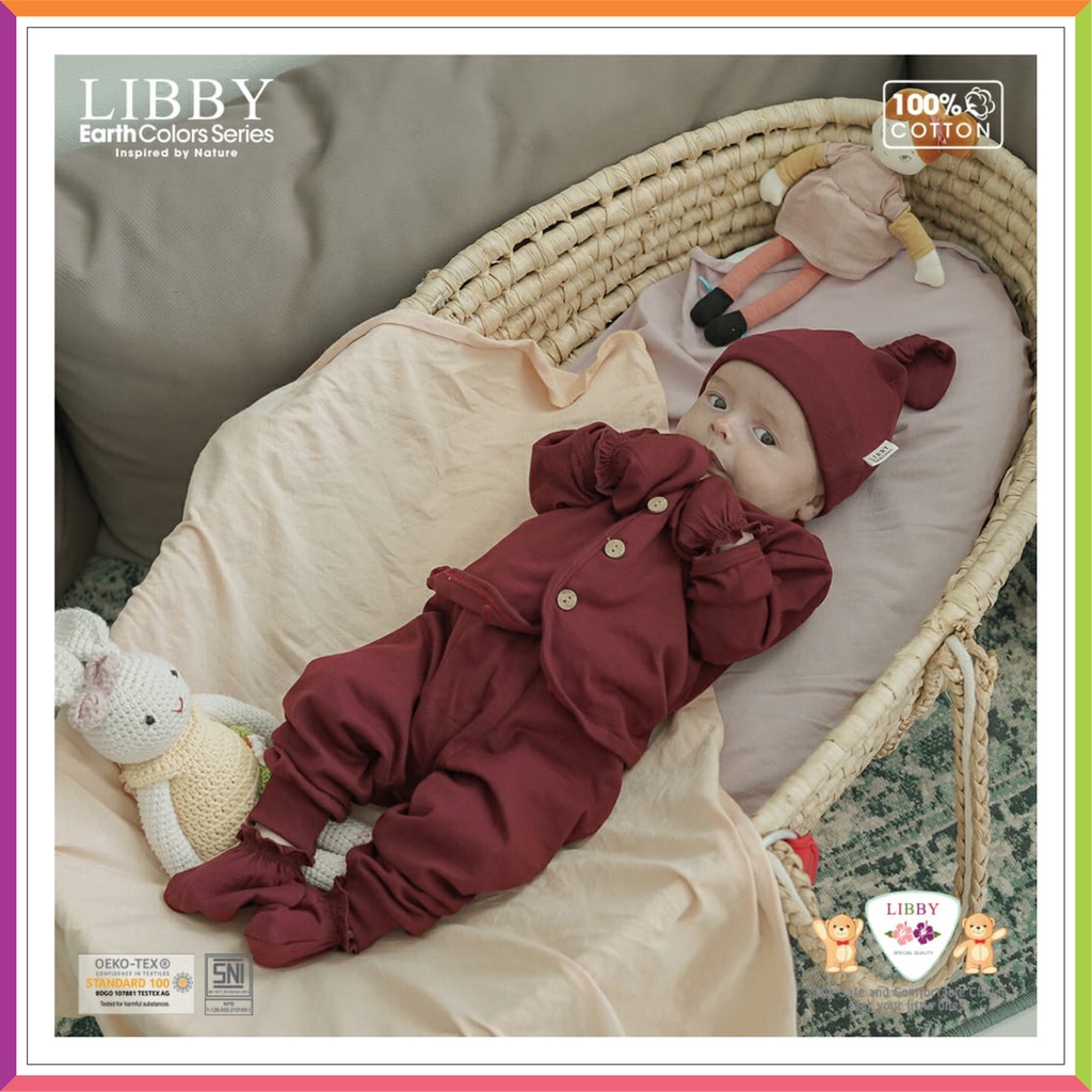 ❤ Fashionbabies ❤ [ TERBARU ] LIBBY COMFY SET SERIES 2 | SETELAN KANCING PANJANG