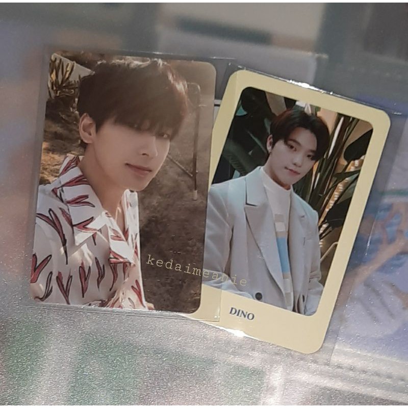 (BOOKED) PC WONWOO CAHIL NON PEACE OTY OTR DINO HANGGARE SET