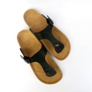  Ukuran  39 46 Sandal  Pria Korea  Fashion Ulzzang Sandalhitam 