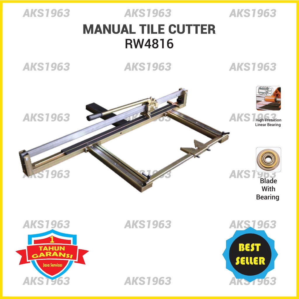 Alat Potong Keramik Granit Manual 120 cm 1,2 Meter Granite Cutter Pemotong Keramik AKS - RM4816
