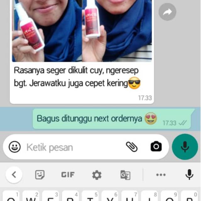 

B'nyu bnyu safron merah 100ml bikin glowing