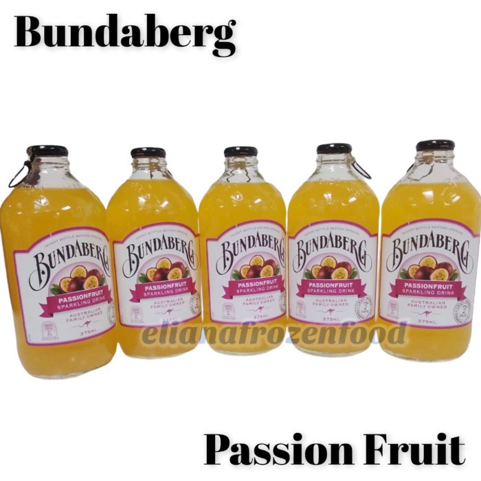 

b01n1nh Bundaberg Ginger Beer / Sarsaparilla / Passion Fruit / No Alco 375 Ml - Ginger Beer Ds201Fs