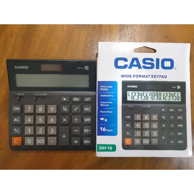 

Kalkulator Casio DH-16 (16Digit)