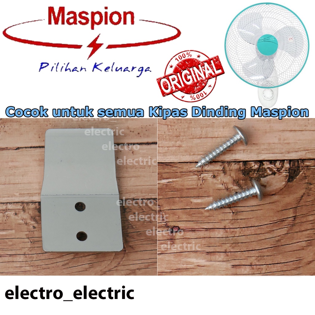 Hanger Pengait Gantungan Cantolan Kipas Dinding Maspion Original