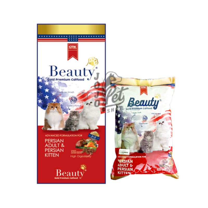 Jual Makanan Kucing Beauty Persian Lamb Salmon 1Kg Indonesia|Shopee
