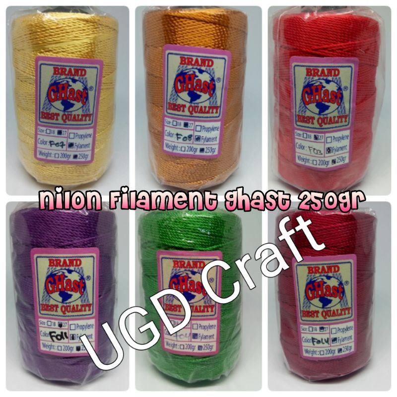 Nilon Filamen 250gram GHAST