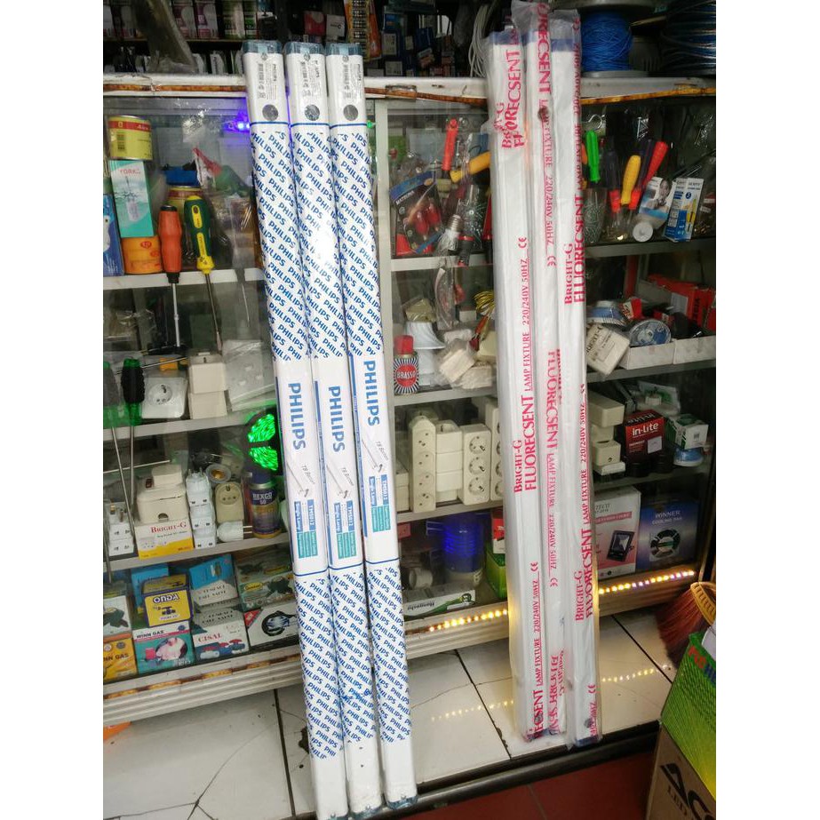 KAP NEON TL 36 WATT TANPA LAMPU ratele992