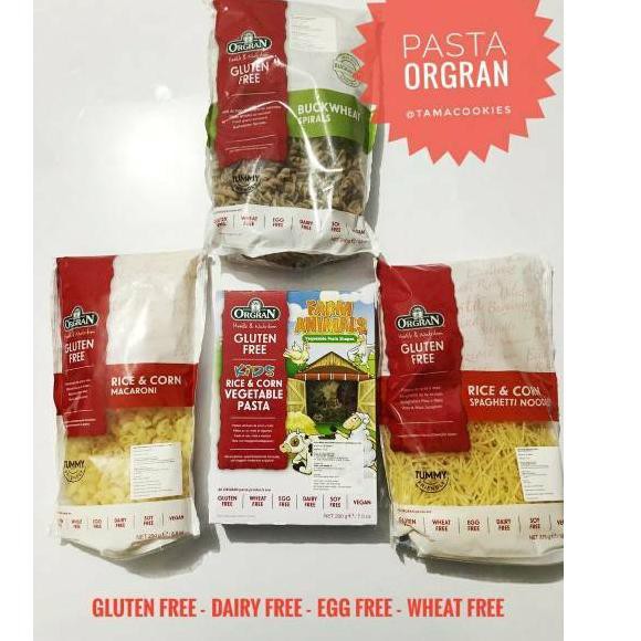 

DIKIRIM DARI JAKARTA!!!! PASTA ORGRAN GLUTEN FREE