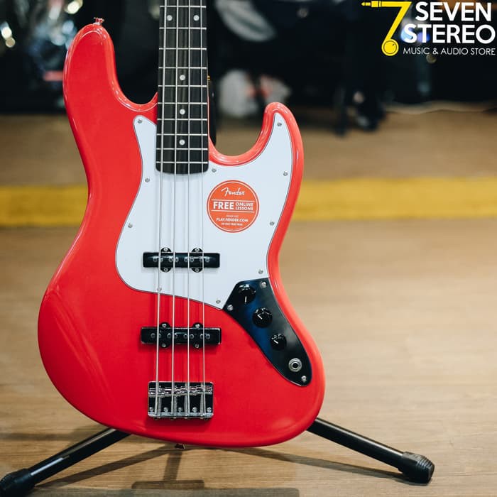 Squier Affinity Jazz Bass Race Red