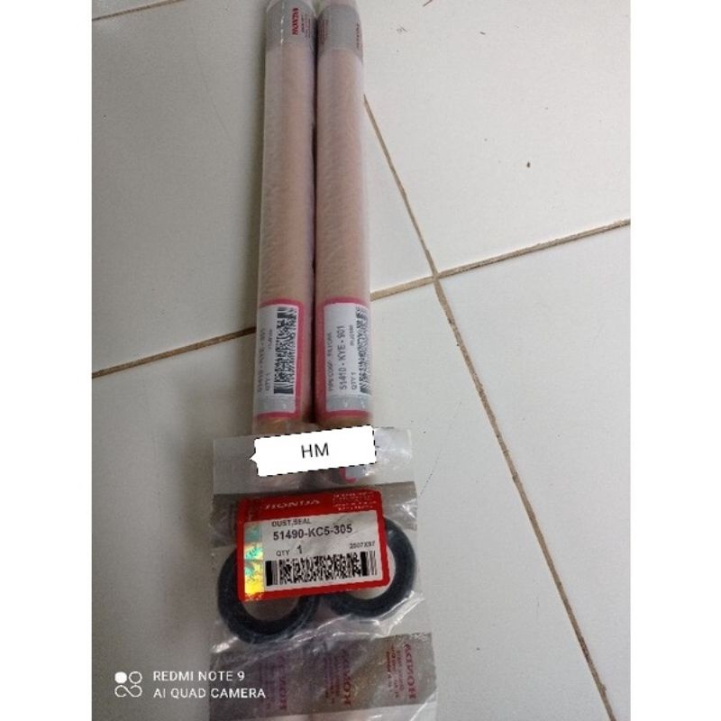 AS SHOCK BREKER DEPAN+SIL SHOCK MEGAPRO NEW VERZA MEGAPRO LAMA