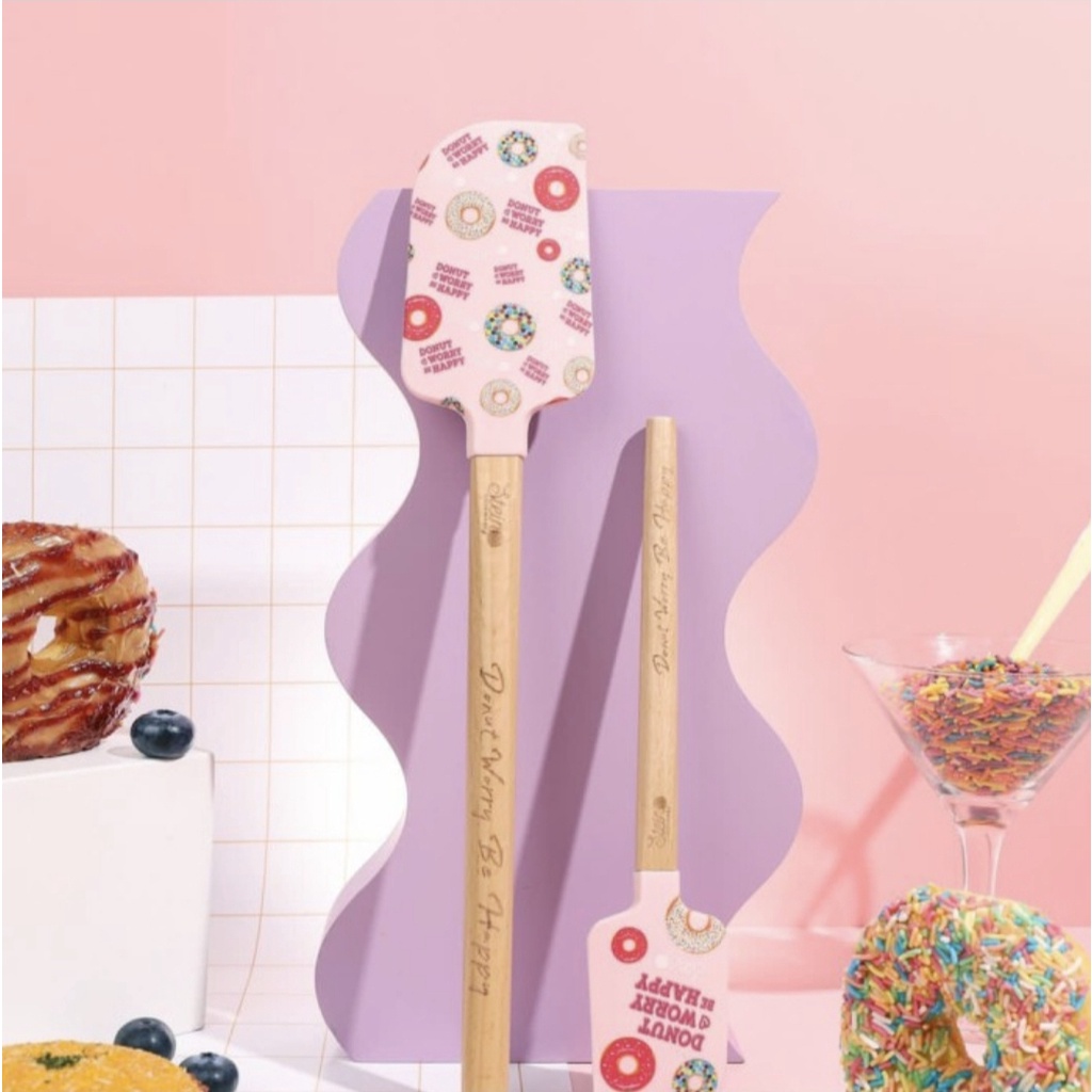 DONUT FRYPAN BAKING SET - Spatula Stein Cookware - Donut