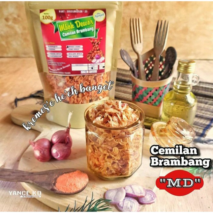

Bawang Goreng Original Mbok Dewor Renyah Gurih 100gr Oleh-Oleh Nganjuk