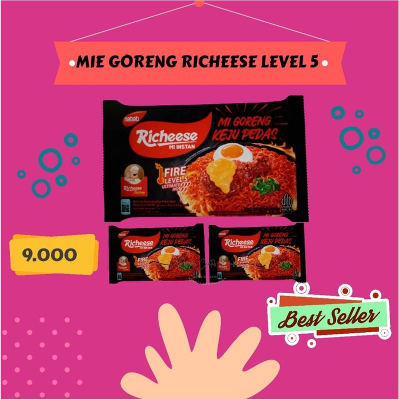 

MIE GORENG RICHEESE LEVEL 5