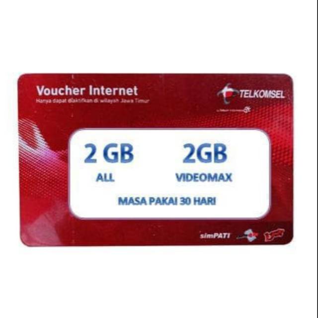 Voucher Telkomsel 4GB Jabodetabek