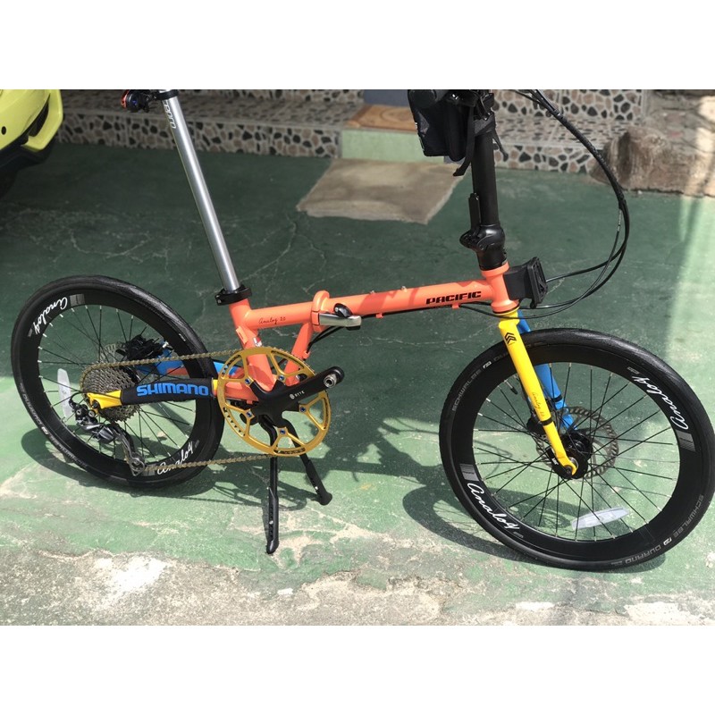 sepeda lipat pacific analog 3.0 full upgrade