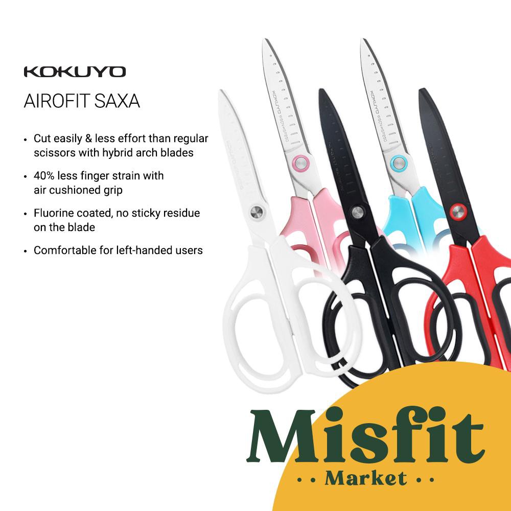 

Kokuyo AiroFit Saxa Scissors Coated Blades 17 cm Gunting
