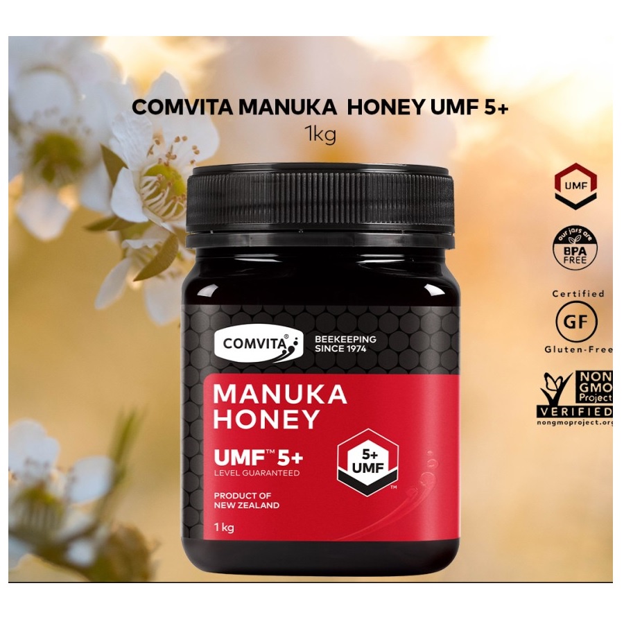 Comvita Manuka Honey UMF 5+ 1Kg Madu Murni Alami 5+ UMF Original