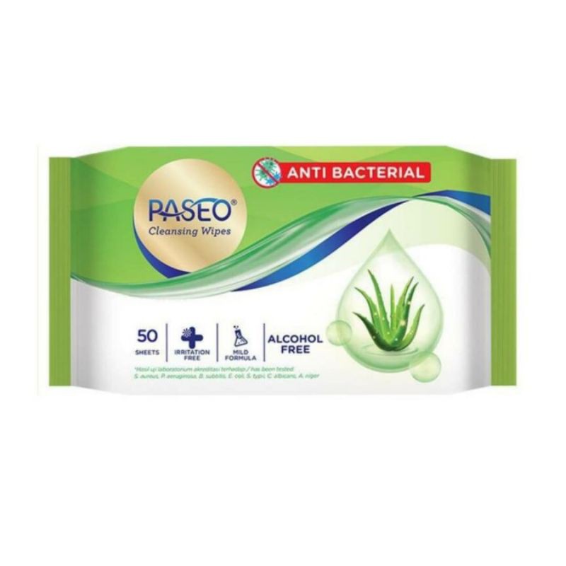 Paseo wipes antibacrerial