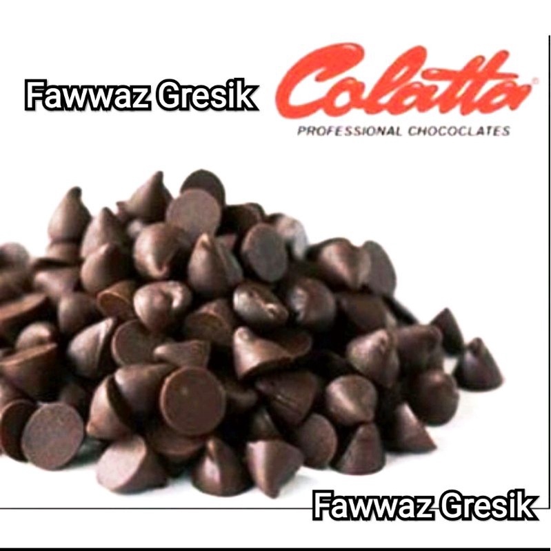 Colatta CHOCO CHIPS 1Kg / COLATTA CHIP COMPOUND 1 Kg FRESH PRODUCT KERUCUT