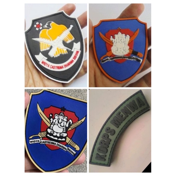 Patch rubber korps menwa