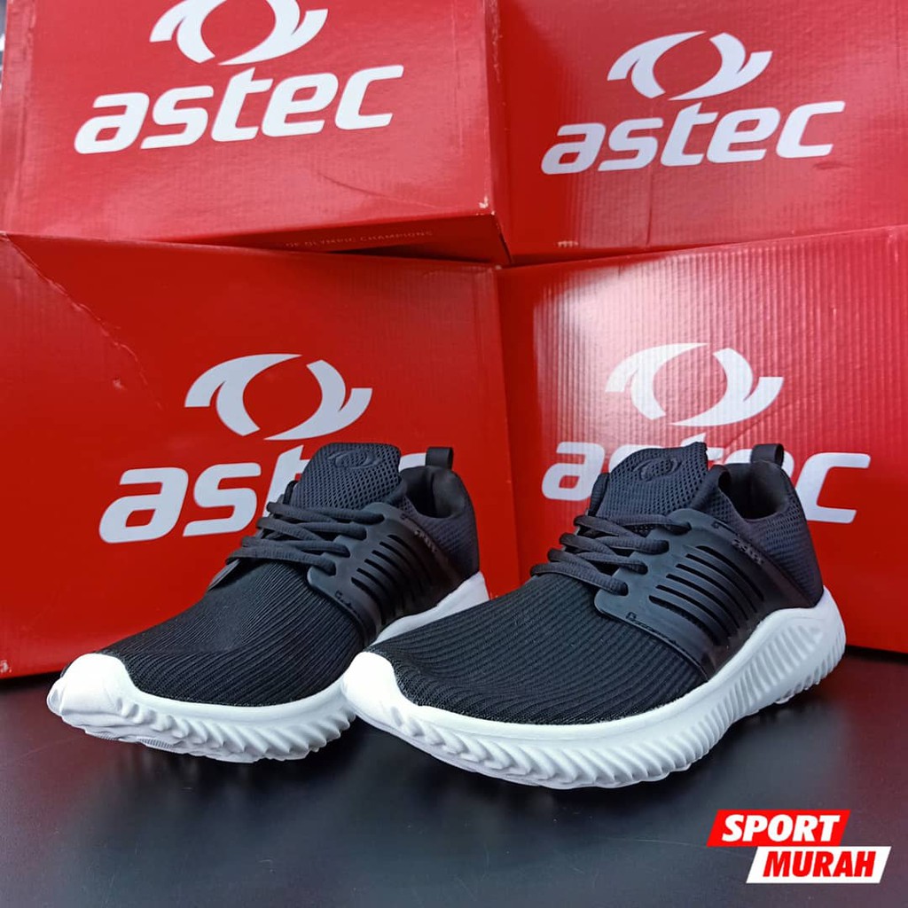 SEPATU RUNNING ASTEC ALDRA 9UW7BL , 9UW7GR , 9UW7MB , 9UW7PN | Shopee