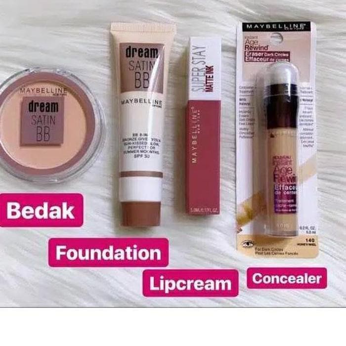 cbg009 Paket make up kosmetik meriah Maybeline 2 simbol1