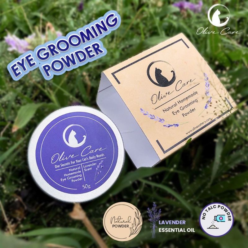 Olive Care Eye Grooming powder bedak kucing