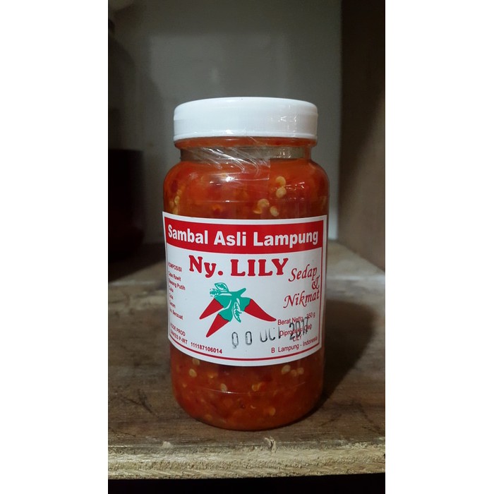 

BEST SELLER Sambal Asli Lampung Ny. Lili TERLARIS