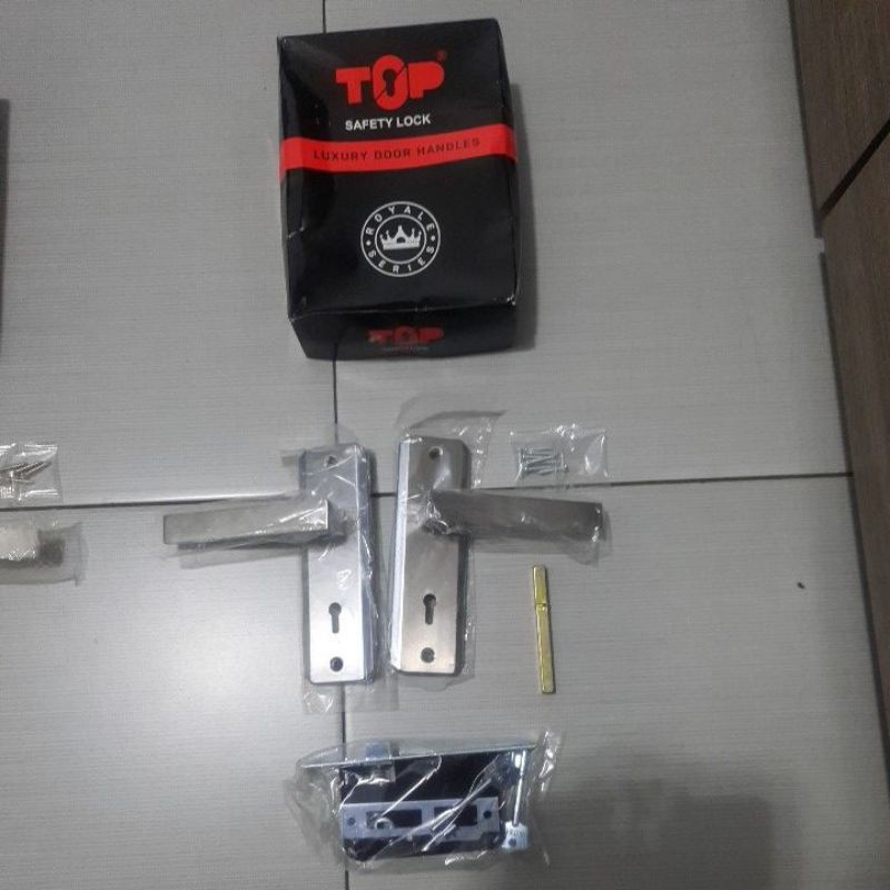 KUNCI PINTU TOP ROYALE ROYAL MERAH KECIL 7131 ANAK KUNCI MODEL TUSUK