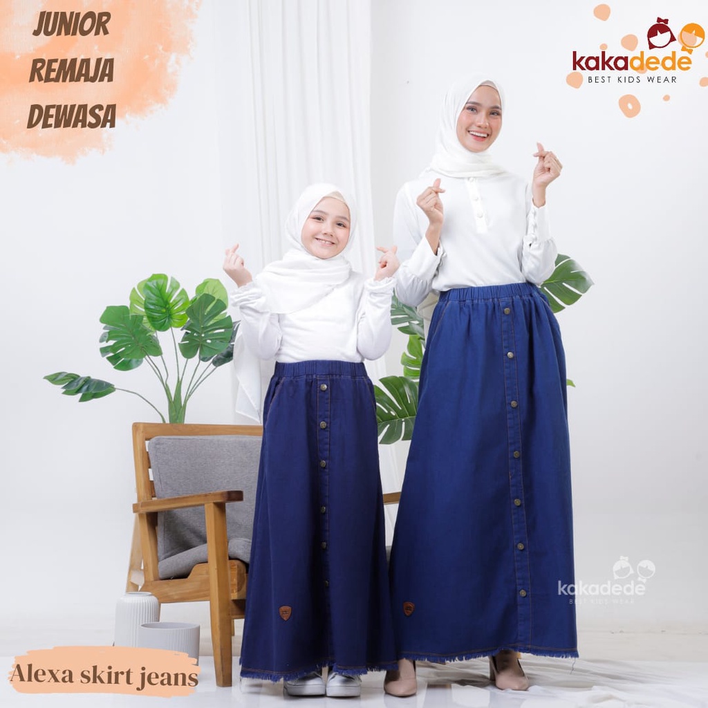 Rok Jeans Anak Perempuan Alexa Jeans Skirt
