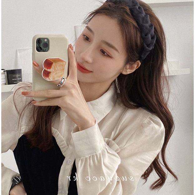 Bando Bandana Korea Wanita / Bando Kepang Ulir Tipis Trendy Isya