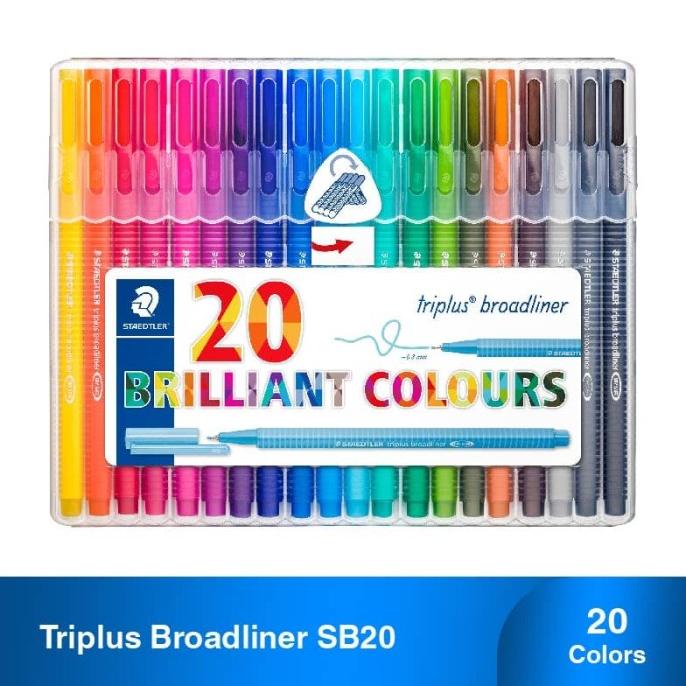 

Staedtler Triplus Broadliner SB20