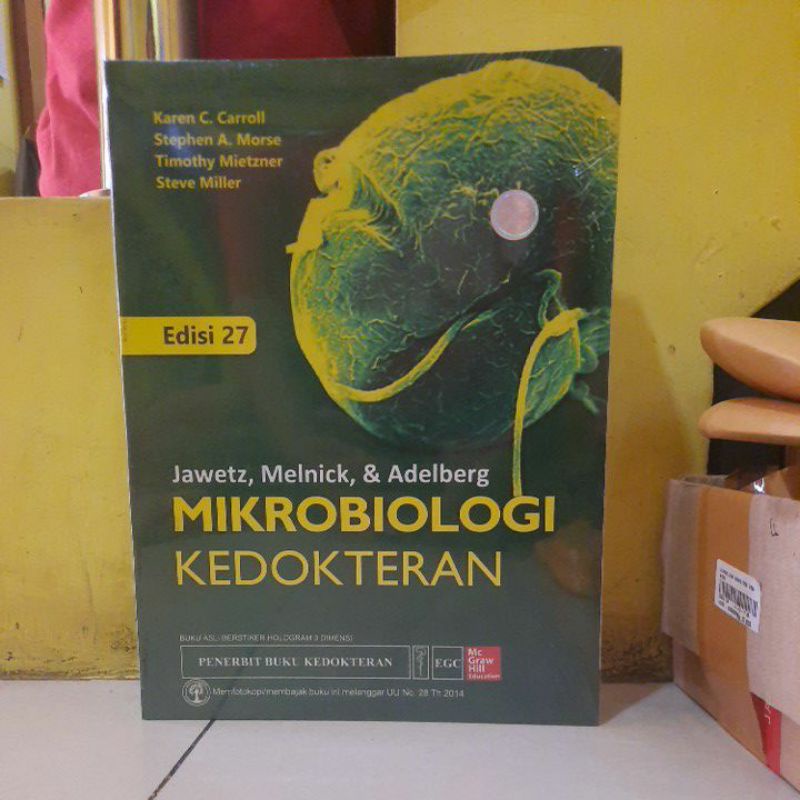 Mikrobiologi kedokteran  jawetz melnick & adelberg edisi 27.