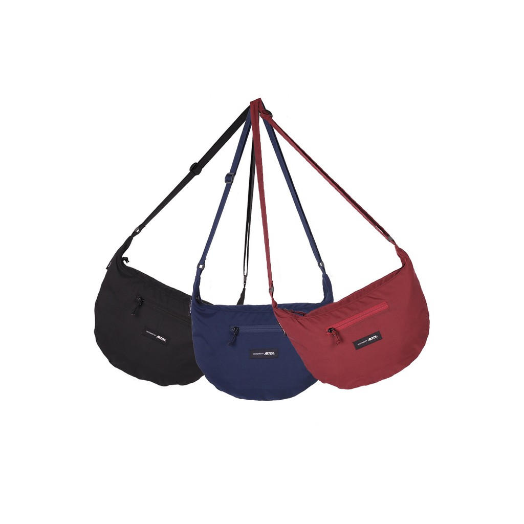 Sling Bag Mini Casual Tas Selempang Waterproof Anti Air Unisex Distro Hitam Vape Cowok Cewe - NAVY